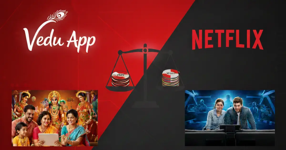 Vedu App vs Netflix