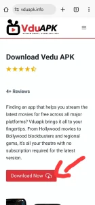 how to download vedu apk